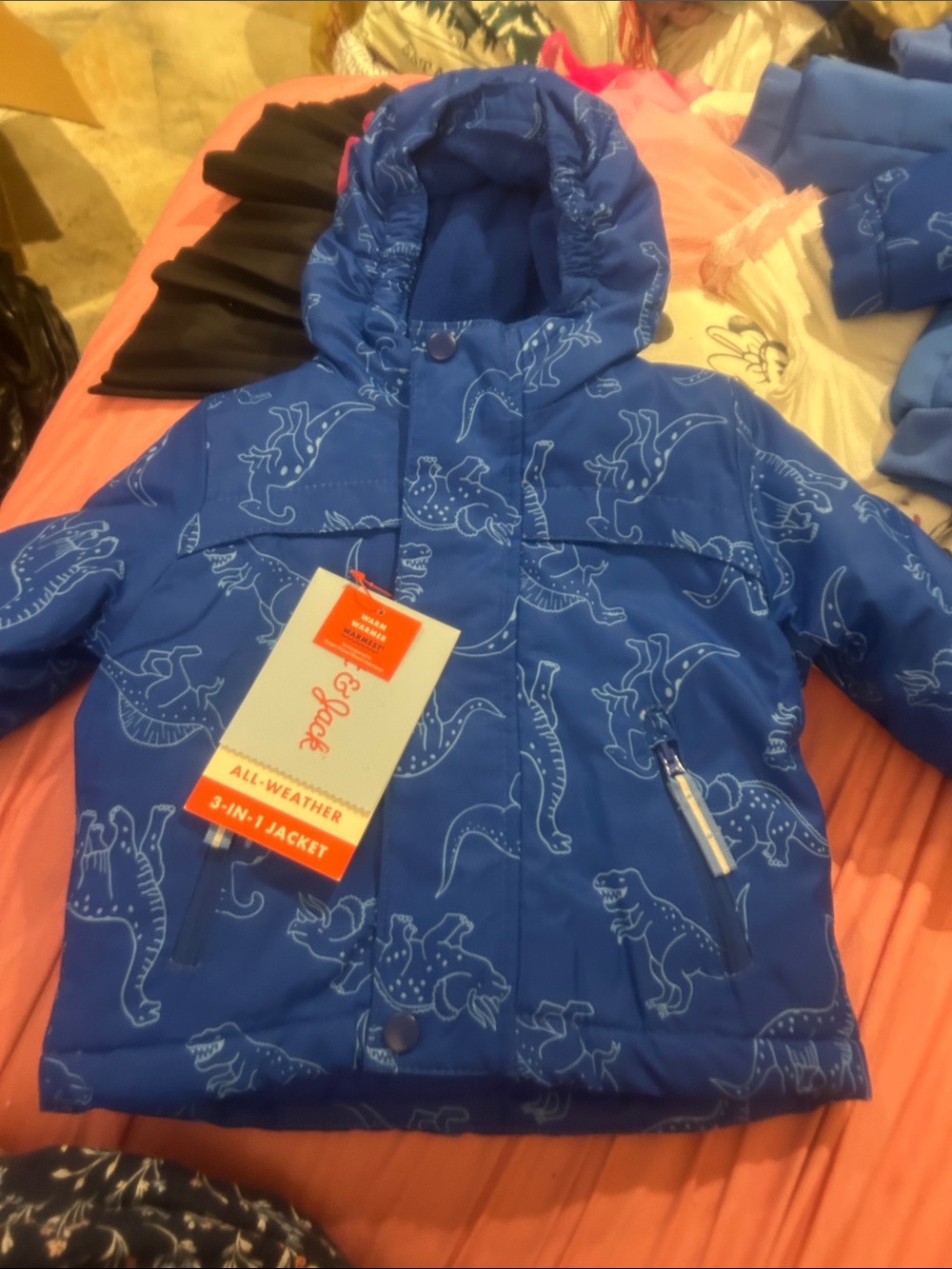 NWT Sz 18 mths dinosaur jacket
